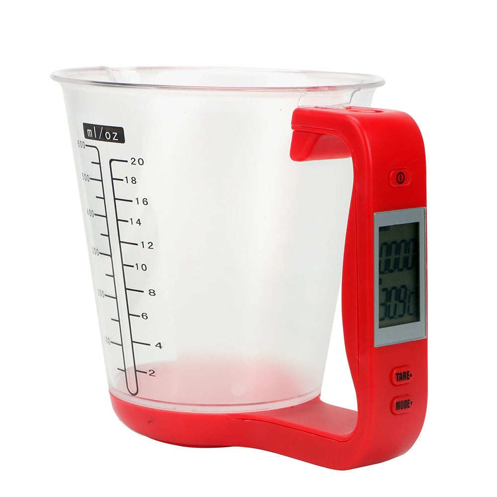 Digital Measuring Cup with LCD Display – Precise Kitchen Scale for Baking & Cooking