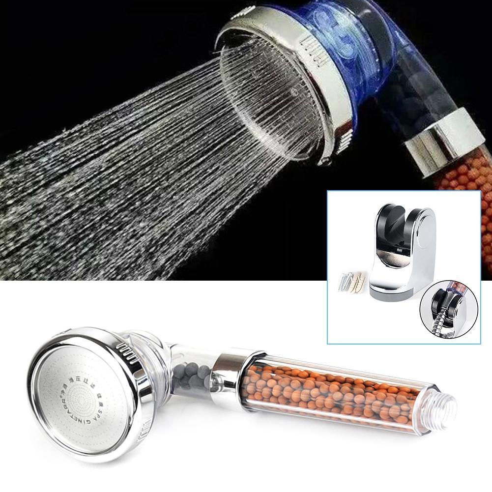3-Mode Shower Head with Water Purifier β High-Pressure Filtered Shower for Home Spa Experience