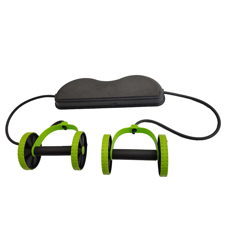 Multifunctional Ab Roller Wheel – Core Trainer with Resistance Bands & Elbow Support