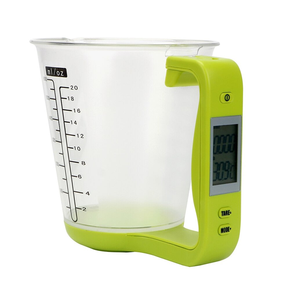Digital Measuring Cup with LCD Display – Precise Kitchen Scale for Baking & Cooking