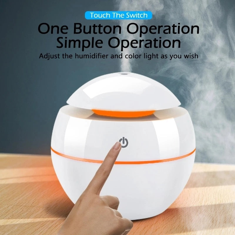 Aromatherapy Air Humidifier Diffuser – Ultrasonic Cool Mist Diffuser for Essential Oils