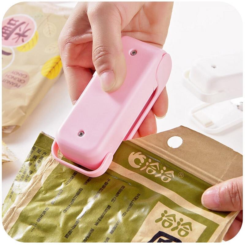 Mini Portable Plastic Bag Sealer – Handheld Heat Sealer for Food Storage & Snacks