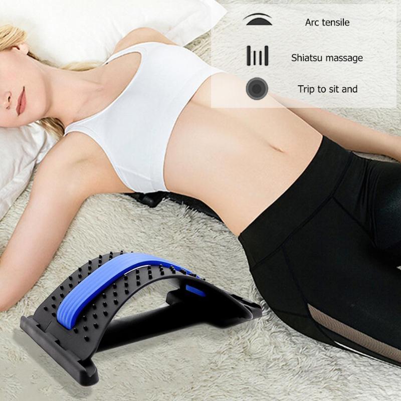 Back Pain Relief Massager β Ergonomic Spinal Stretcher & Muscle Relaxation Device