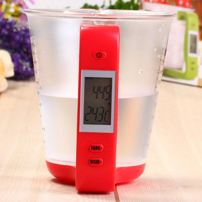 Digital Measuring Cup with LCD Display – Precise Kitchen Scale for Baking & Cooking