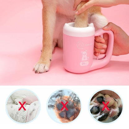 Portable Silicone Dog Paw Cleaner – Pet Paw Washing Cup for Mud & Dirt Removal