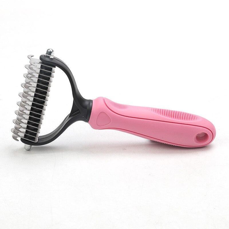 Dog Grooming Knot Cutter – Pet Fur Dematting Tool for Tangles, Mats & Shedding