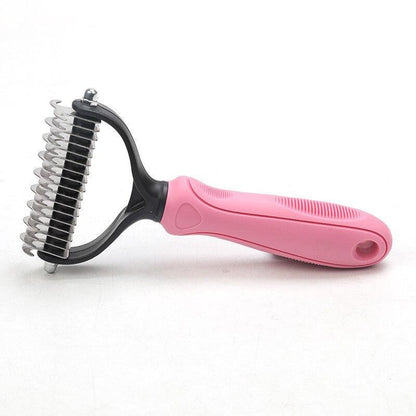 Dog Grooming Knot Cutter – Pet Fur Dematting Tool for Tangles, Mats & Shedding