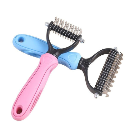 Dog Grooming Knot Cutter – Pet Fur Dematting Tool for Tangles, Mats & Shedding