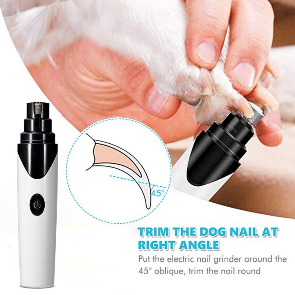 Electric Pet Nail Clipper – Painless Nail Grinder for Dogs & Cats