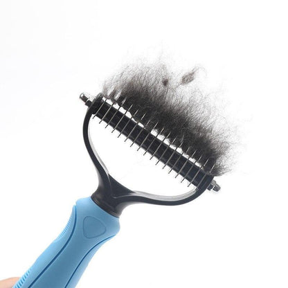 Dog Grooming Knot Cutter – Pet Fur Dematting Tool for Tangles, Mats & Shedding