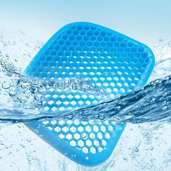Elastic Silicone Egg Seat Cushion – Pressure Relief Pad for Office, Car & Home Use