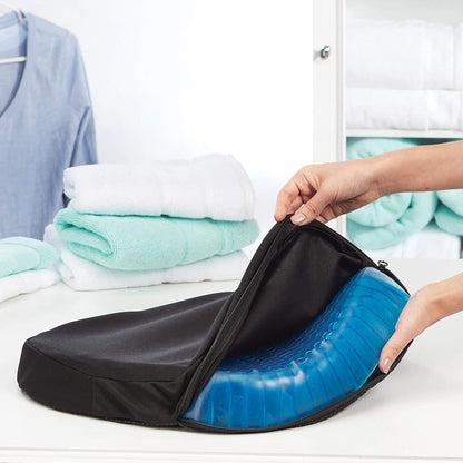 Elastic Silicone Egg Seat Cushion – Pressure Relief Pad for Office, Car & Home Use
