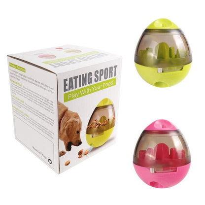 Interactive Pet Treat Ball – Food Dispenser Toy for Dogs & Cats