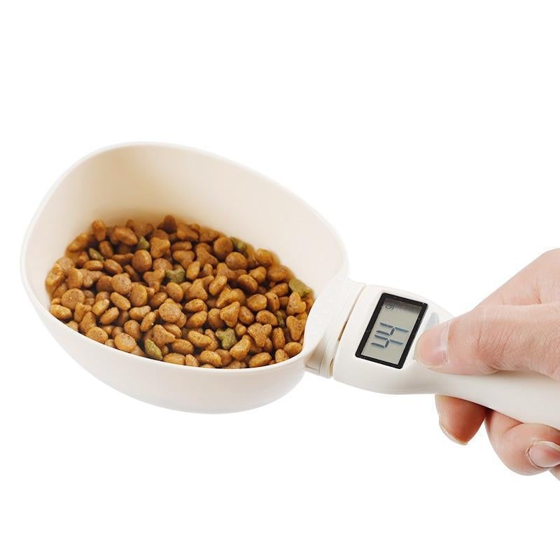Electronic Pet Food Scale Cup – Digital Measuring Scoop for Dogs & Cats