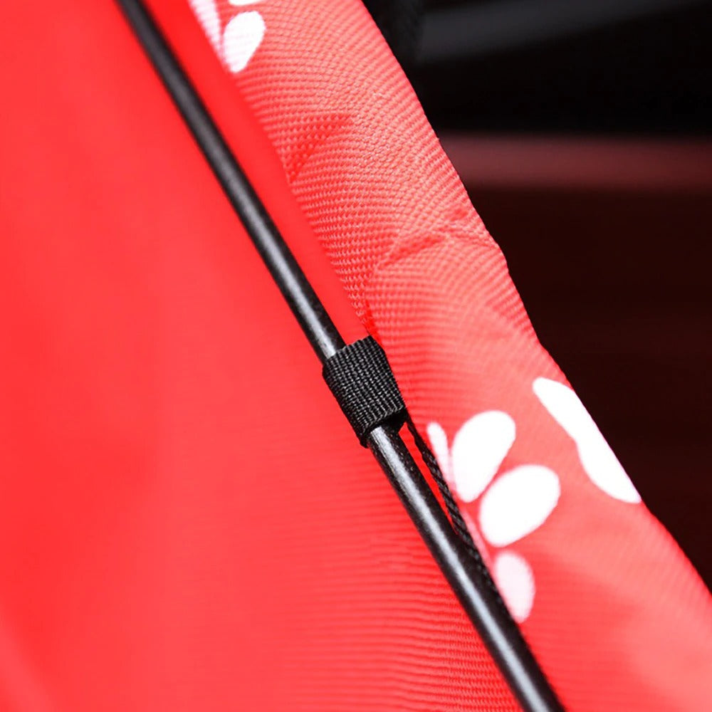 Folding Pet Car Seat Hammock – Waterproof Travel Carrier & Seat Protector for Dogs