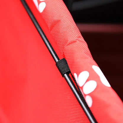 Folding Pet Car Seat Hammock – Waterproof Travel Carrier & Seat Protector for Dogs