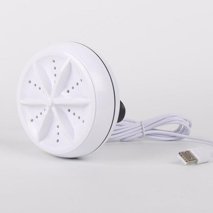 2-in-1 Portable Mini Ultrasonic Washing Machine – Compact Washer for Travel & Small Loads
