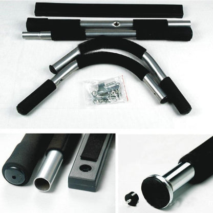 Adjustable Indoor Pull-Up Bar – Multi-Functional Doorway Fitness Bar for Home Workouts