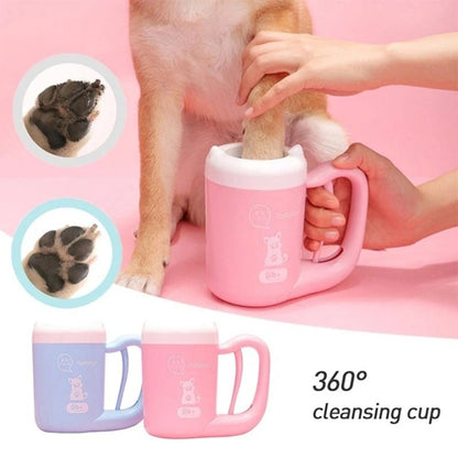 Portable Silicone Dog Paw Cleaner – Pet Paw Washing Cup for Mud & Dirt Removal