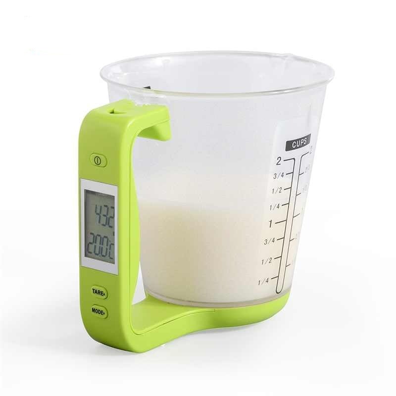 Digital Measuring Cup with LCD Display – Precise Kitchen Scale for Baking & Cooking
