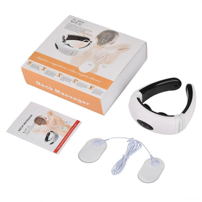 Electric Pulse Neck Massager – Magnetic Therapy Device for Pain Relief & Muscle Relaxation