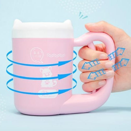 Portable Silicone Dog Paw Cleaner – Pet Paw Washing Cup for Mud & Dirt Removal