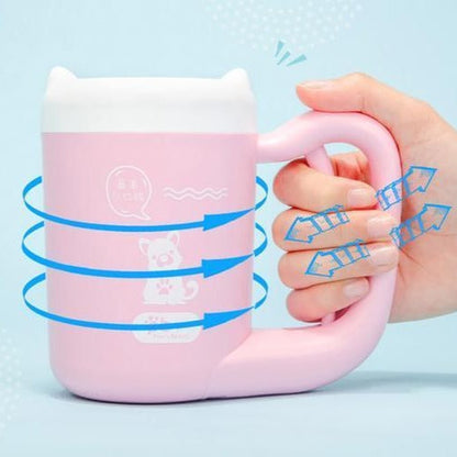 Portable Silicone Dog Paw Cleaner – Pet Paw Washing Cup for Mud & Dirt Removal