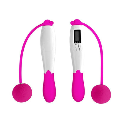 Smart Cordless Electronic Jump Rope – Adjustable Digital Ropeless Skipping for Indoor Fitness