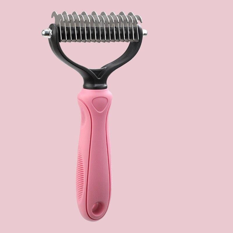 Dog Grooming Knot Cutter – Pet Fur Dematting Tool for Tangles, Mats & Shedding