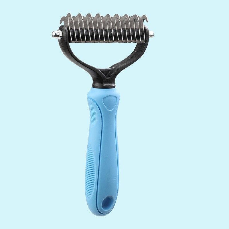 Dog Grooming Knot Cutter – Pet Fur Dematting Tool for Tangles, Mats & Shedding