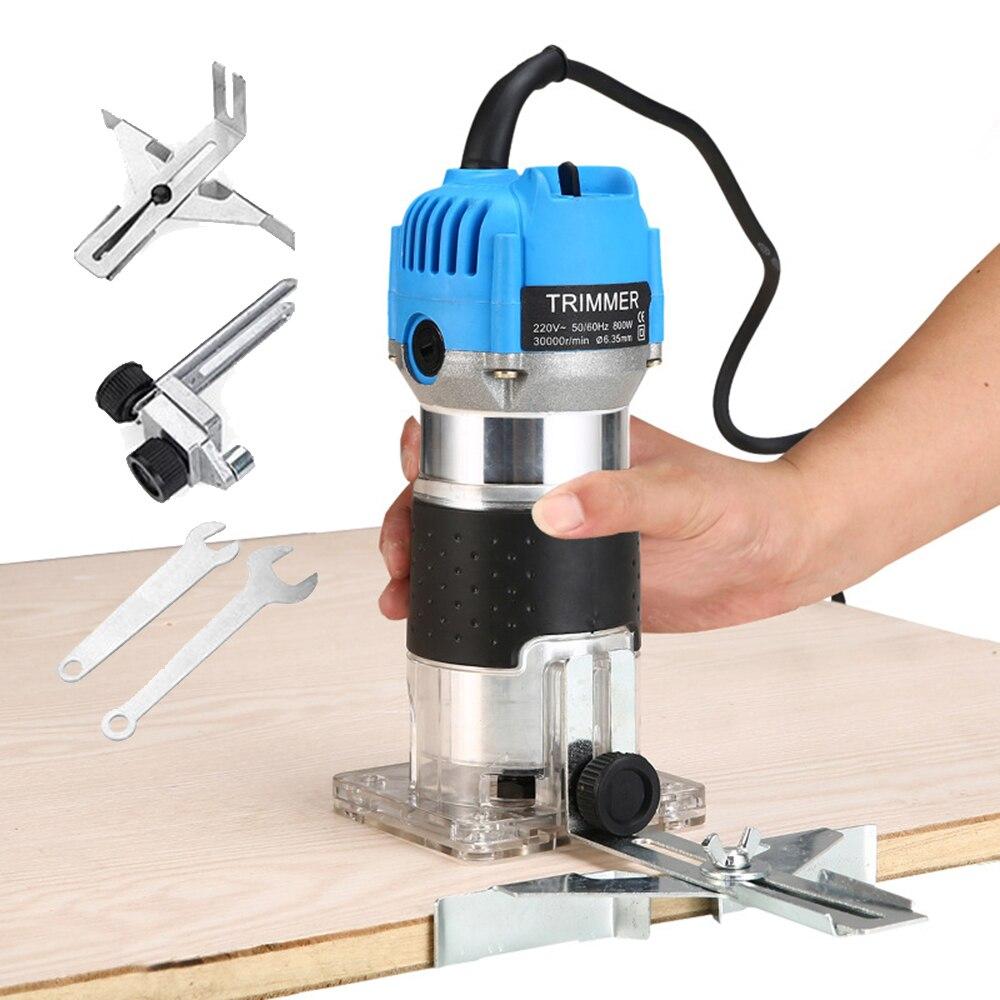 Electric Laminate Wood Trimmer – Handheld Edge Router Tool for Carpentry & DIY Projects